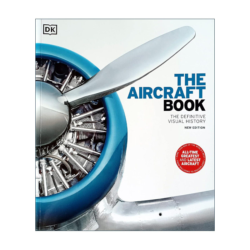 英文原版 The Aircraft Book The Definitive Visual History 飞机全书 DK百科图鉴 英文版 进口英语原版书籍
