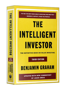英文原版 The Intelligent Investor 聪明的投资者 第3版  本杰明·格雷厄姆 英文版 进口英语原版书籍
