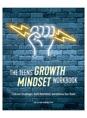 英文原版 The Teens' Growth Mindset Workbook 青少年成长型思维练习册 英文版 进口英语原版书籍
