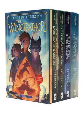 英文原版 Wingfeather Saga Boxed Set 羽翼传奇 四册盒装套装 英文版 进口英语原版书籍
