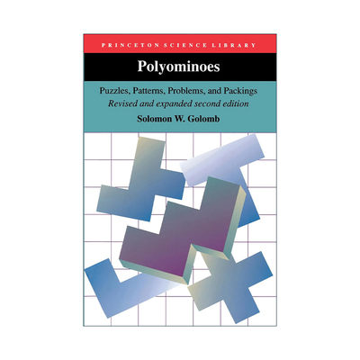 英文原版 Polyominoes 骨牌游戏 谜题 图案模式 问题 数学 普林斯顿科学文库 Solomon W. Golomb 英文版 进口英语原版书籍