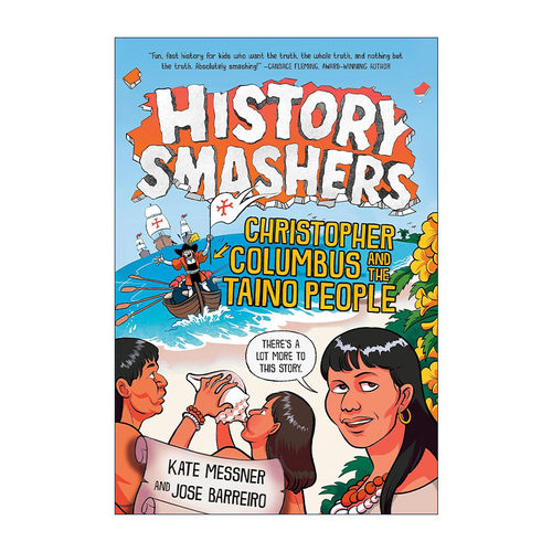 英文原版 History Smashers Christopher Columbus and the Taino People 历史粉碎机系列 哥伦布与泰诺人 进口英语原版书籍