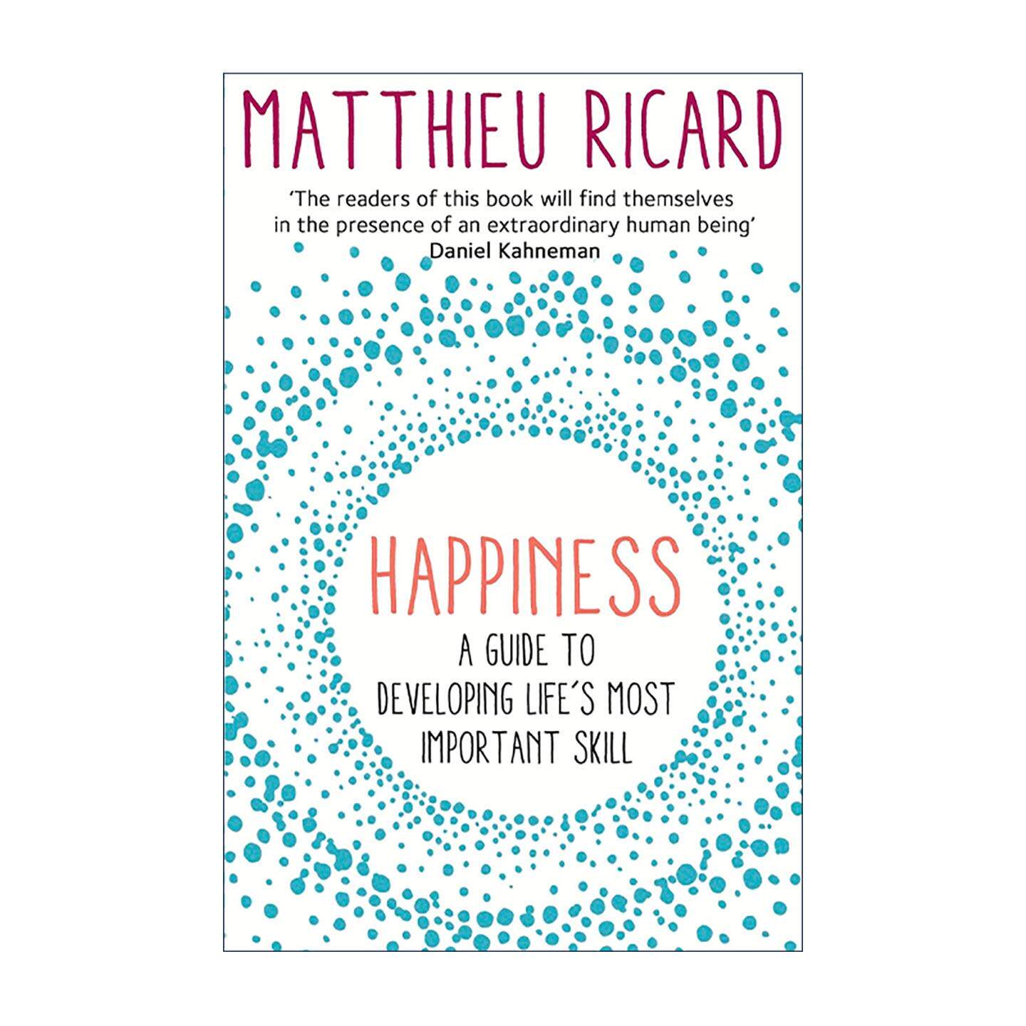 英文原版 Happiness 快乐学 修炼幸福的24堂课 马修?理查德 英文版 进口英语原版书籍