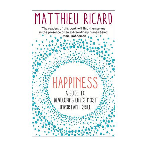 英文原版 Happiness 快乐学 修炼幸福的24堂课 马修?理查德 英文版 进口英语原版书籍