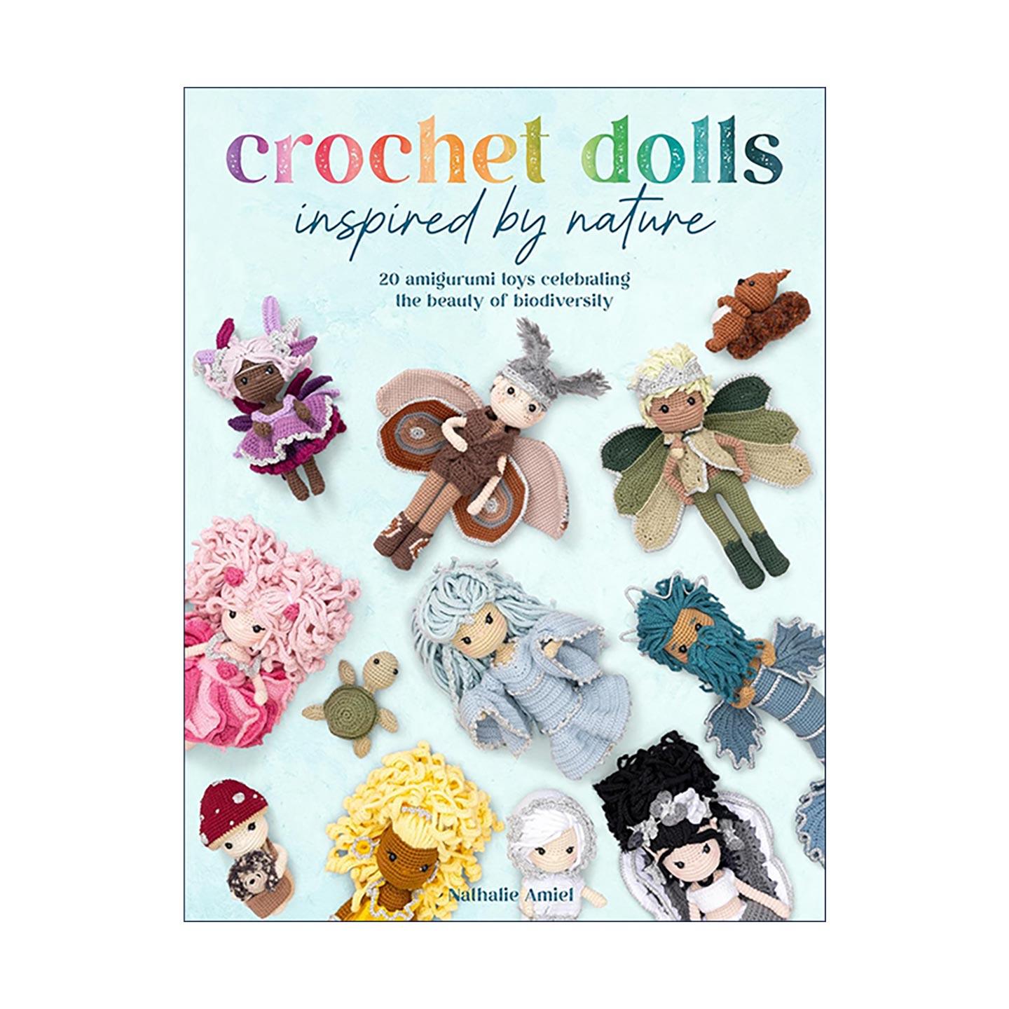 英文原版 Crochet Dolls Inspired by Nature 自然之灵 20款生物多样性主题钩针玩偶图解教程 英文版 进口英语原版书籍