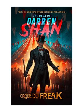 英文原版 Cirque Du Freak 向达伦大冒险1 怪奇马戏团 25周年纪念版 英文版 进口英语原版书籍