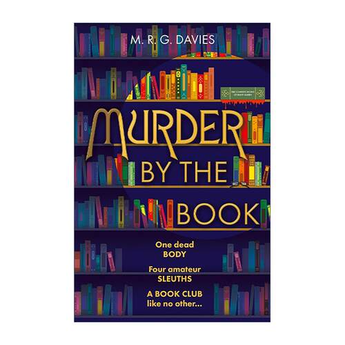英文原版 Murder by the Book 图书馆谋杀案 舒适推理小说 M.R.G.Davies 英文版 进口英语原版书籍