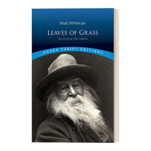 Dover 1855年原版 诗歌读物 进口英语书籍 Editions 草叶集 Thrift Grass Leaves 英文原版