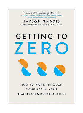 英文原版 Getting to Zero 冲突的勇气 冲突归零法则 英文版 进口英语原版书籍