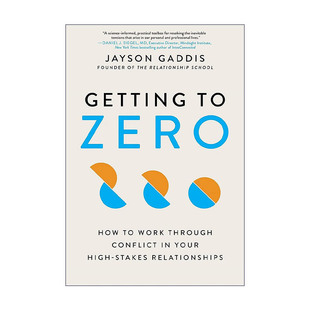 英文原版 Getting to Zero 冲突的勇气 冲突归零法则 英文版 进口英语原版书籍