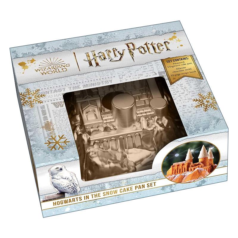 英文原版 Harry Potter Hogwarts in the Snow Cake Pan Set 哈利波特 雪中霍格沃茨蛋糕盘套装 英文版 进口英语原版书籍
