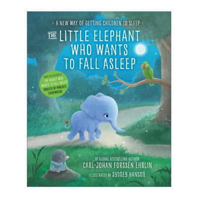 英文原版 The Little Elephant Who Wants To Fall Asleep 小象睡不着 畅销绘本小兔子睡不着姐妹篇Carl-Johan Forssen Ehrlin