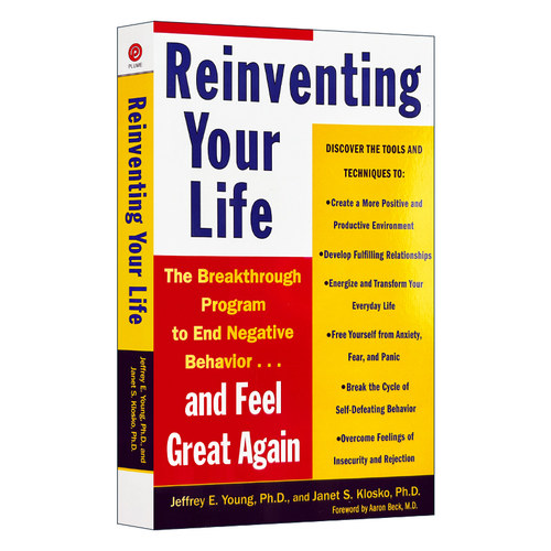 英文原版 Reinventing Your Life 重建生命的內在模式 如何修补童年形成的性格缺陷 Jeffrey E Young 励志 心理 英文版 进口书籍