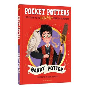 英文版 书籍 Harry 哈利波特篇 精装 哈利波特系列人物漫画小指南 Potters Potter 进口英语原版 英文原版 彩色插画 Pocket