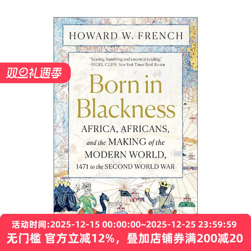 英文原版 Born in Blackness 生而为黑人 比尔盖茨书单 非洲 非洲人和现代世界的形成 英文版 进口英语原版书籍