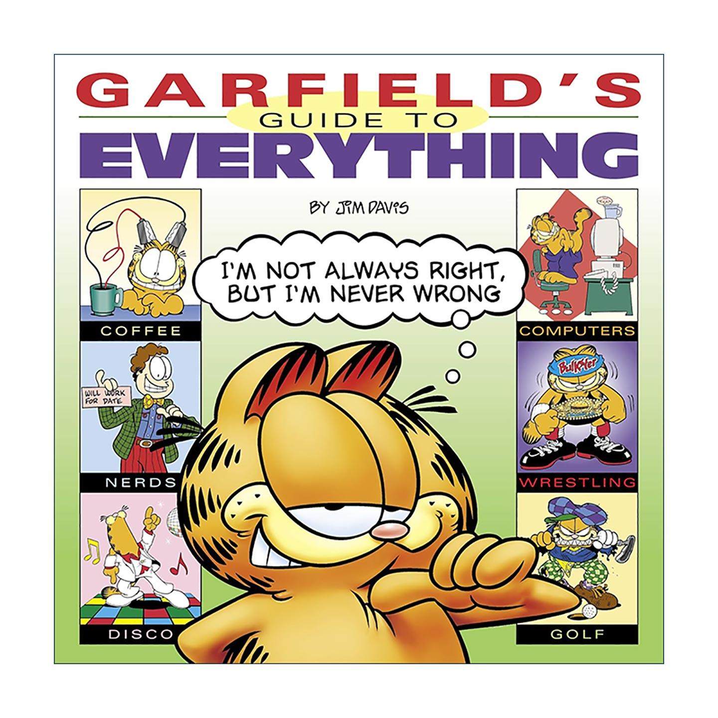 英文原版 Garfield's Guide to Everything 加菲猫 万物指南 搞笑漫画汇编 Jim Davis 英文版 进口英语原版书籍