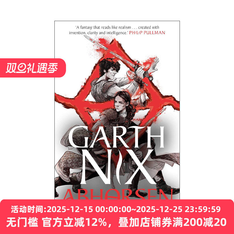 英文原版 Abhorsen 阿布霍森 古王国传奇系列 The Old Kingdom 4 奇幻小说 加思&middot;尼克斯 Garth Nix 英文版 进口英语原版书籍