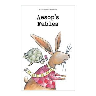 Fables 伊索寓言 进口英语原版 Aesop 书籍 英文版 文学系列 英文原版 Wordsworth儿童经典