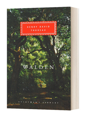瓦尔登湖 Walden 人人图书馆精装收藏版 英文原版文学读物 进口英语书籍