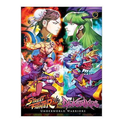 英文原版 Street Fighter Vs Darkstalkers Underworld Warriors 街头霸王大战恶魔战士 精装漫画 英文版 进口英语原版书籍