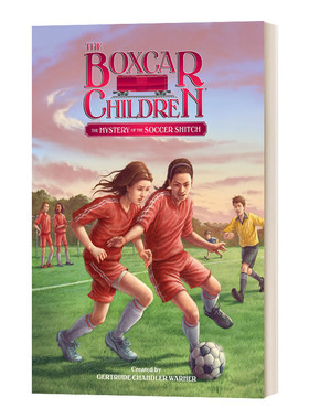 The Mystery of the Soccer Snitch 足球飞贼之谜 棚车少年136 The Boxcar Children Mysteries 精装 英文原版儿童读物 进口书籍