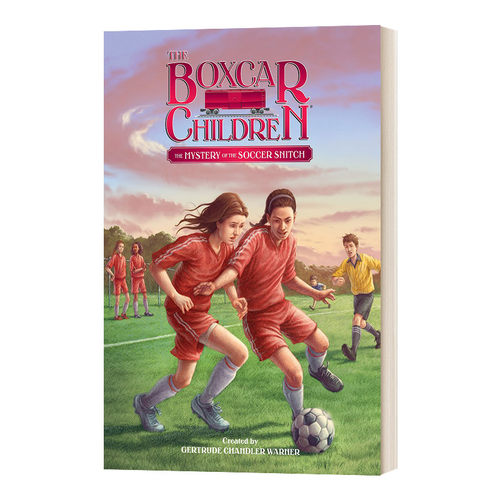 The Mystery of the Soccer Snitch 足球飞贼之谜 棚车少年136 The Boxcar Children Mysteries 精装 英文原版儿童读物 进口书籍