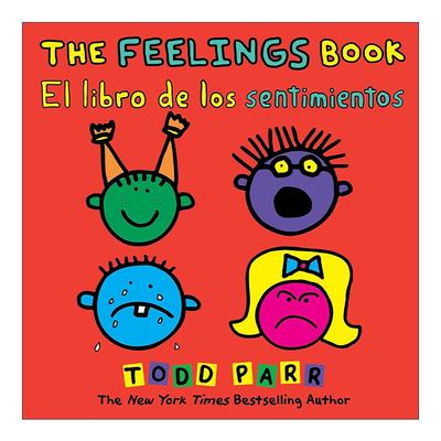 原版 The Feelings Book El libro de los sentimientos 情感表达之书 英语 西班牙语 双语版 Todd Parr 进口原版书籍