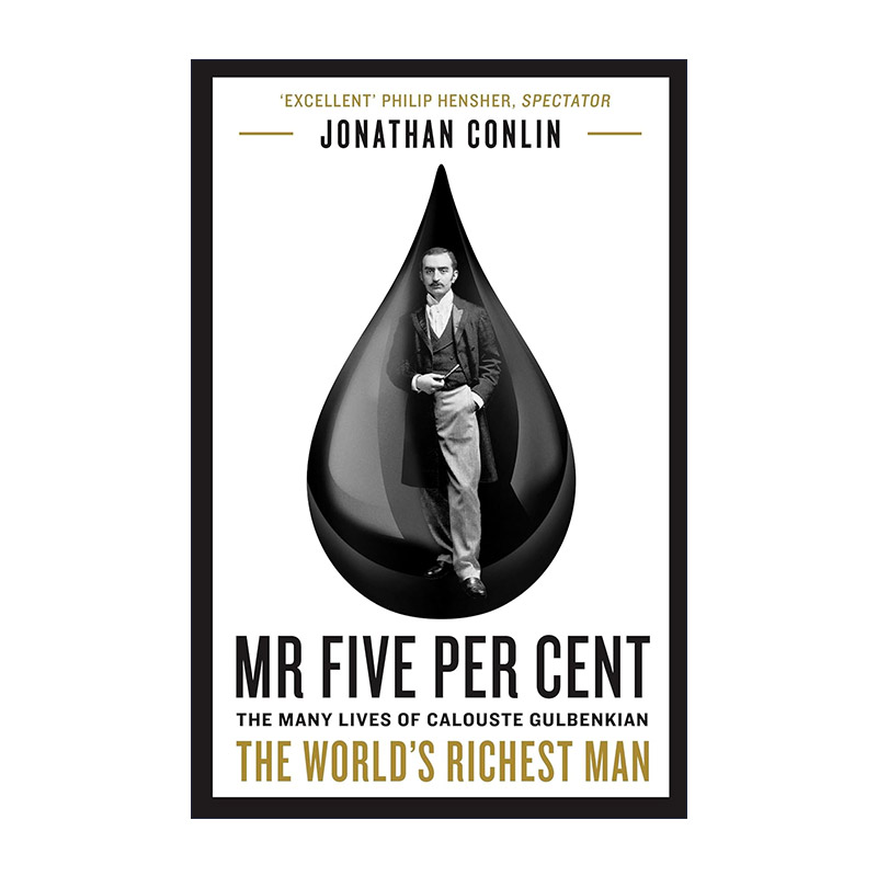 英文原版 Mr Five Per Cent 卡洛斯特·古本江 5%先生的故事 世界上富有的男人 英文版 进口英语原版书籍