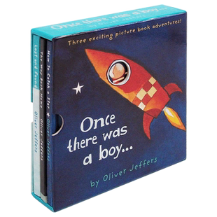 Oliver Jeffers 摘星星的孩子系列 智慧小孩3本套装 Once There Was a Boy 英文原版绘本 怎样摘星星 奥利弗杰夫斯 英文版英语书籍