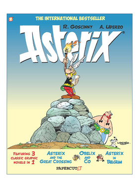 Asterix Omnibus #8 高卢英雄历险记 22-24 合订本 卷八