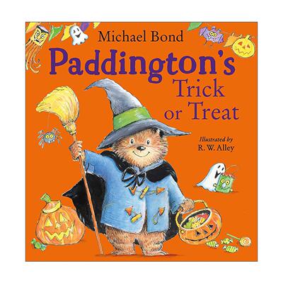 英文原版 Paddington’s Trick or Treat 帕丁顿熊的万圣节 不给糖就捣蛋 彩色插画节日绘本 英文版 进口英语原版书籍