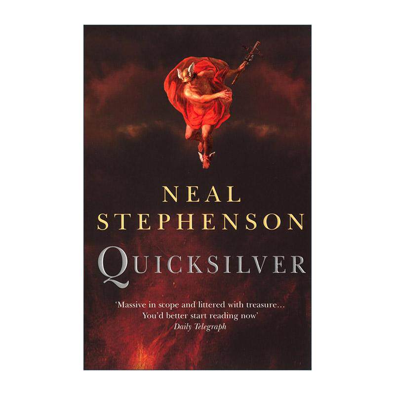英文原版 Quicksilver 巴洛克记1 快银 尼尔·斯蒂芬森历史科幻小说 英文版 进口英语原版书籍