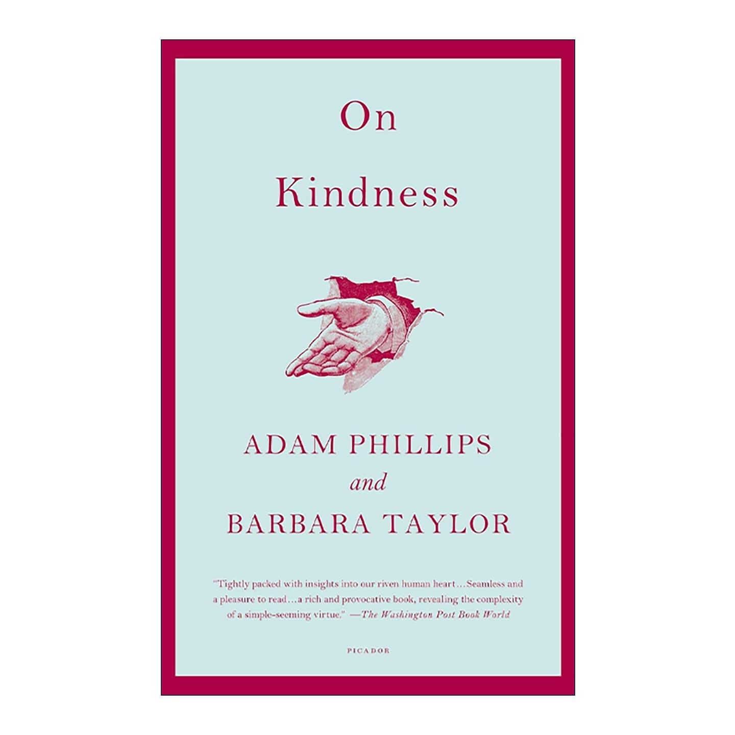 英文原版 On Kindness 论善 英国精神分析学家Adam Phillips 英文版 进口英语原版书籍