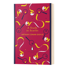 福尔摩斯探案 血字的研究 A Study in Scarlet 英文原版侦探小说 The English Library 进口英语文学读物书籍