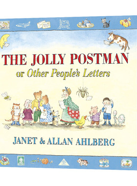 快乐的邮递员 精装 The Jolly Postman or Other People's Letters 英文原版儿童绘本 进口英语书籍