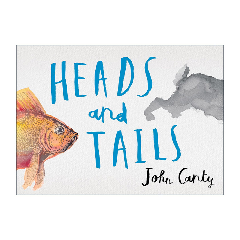 英文原版 Heads and Tails 头部和尾部 儿童精装动物主题启蒙认知绘本 反义词 John Canty 英文版 进口英语原版书籍