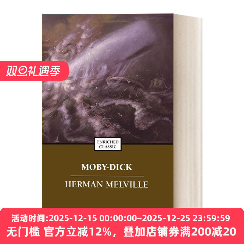 Moby-Dick  白鲸 Enriched Classics系列