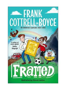 英文原版 Framed 致命框架 儿童幽默故事 Frank Cottrell-Boyce 英文版 进口英语原版书籍