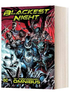 Blackest Night Omnibus 10th Anniversary DC漫画大事件至黑之夜 精装 十周年纪念版 英文原版漫画读物 进口英语书籍