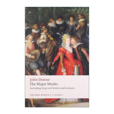 英文原版 John Donne The Major Works 约翰多恩主要作品集 牛津世界经典系列 英文版 进口英语原版书籍