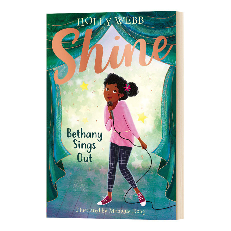 伯大尼唱歌 bethany sings out shine 英文原版儿童读物 进口英语书籍