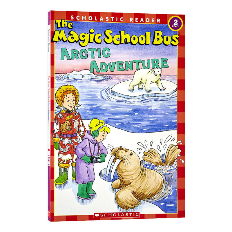 读物系列2阶 the magic school bus arctic adventure 英文原版儿童
