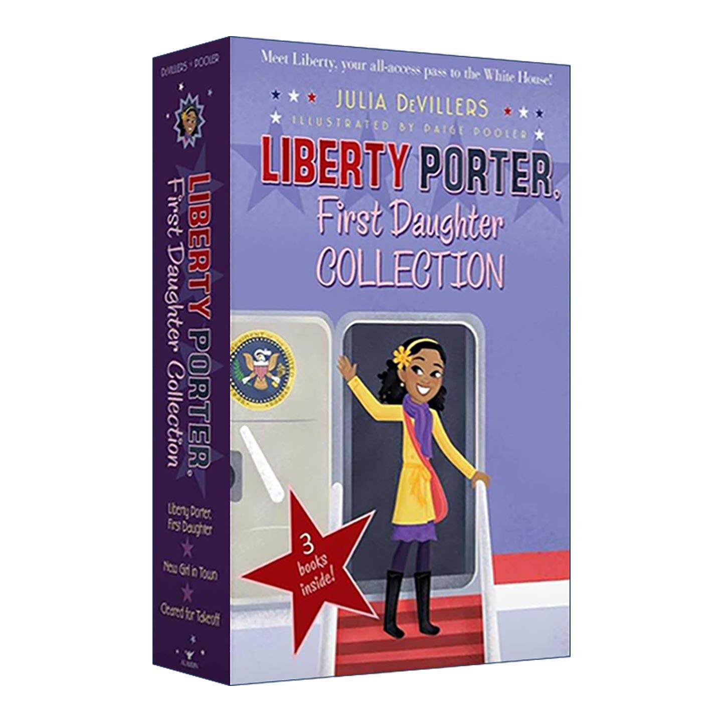 英文原版 Liberty Porter  First Daughter Collection 利伯蒂?波特3册盒装 儿童成长指南 英文版 进口英语原版书籍