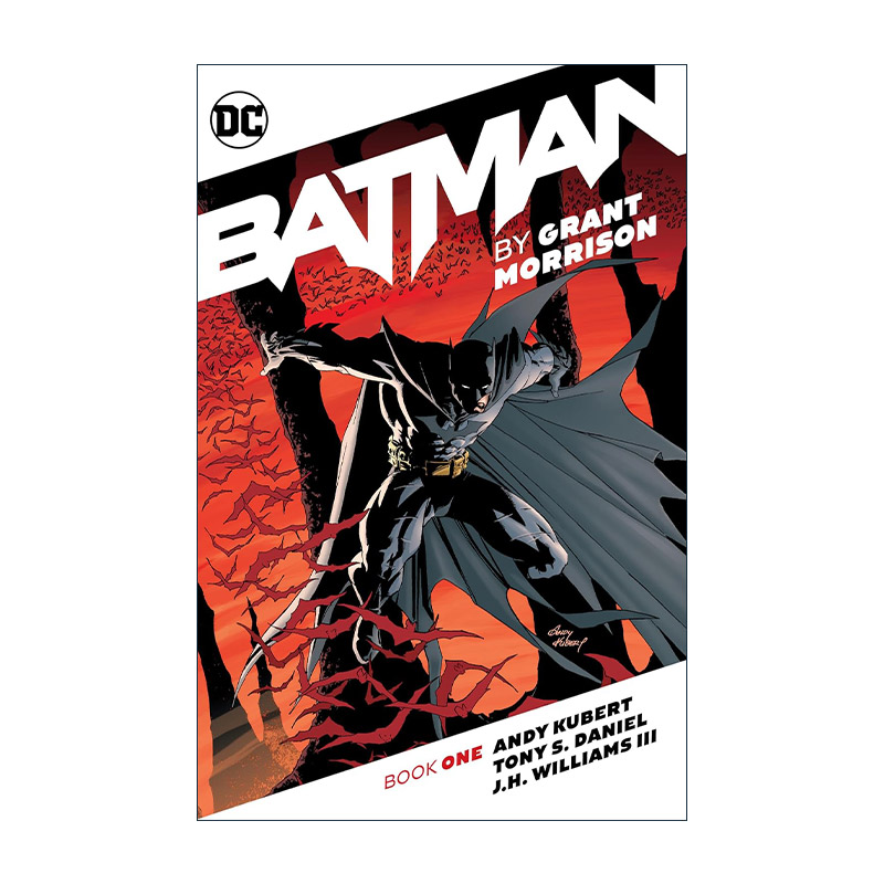 英文原版 Batman by Grant Morrison Book On 蝙蝠侠 格兰特·莫里森 卷一 DC漫画 英文版 进口英语原版书籍