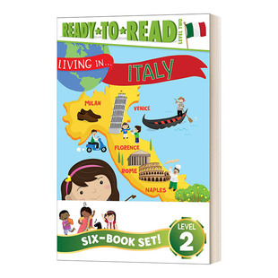 儿童读物 进口英语书籍 Ready Value Pack Read In... 我住在...系列分级读物 英文原版 Living