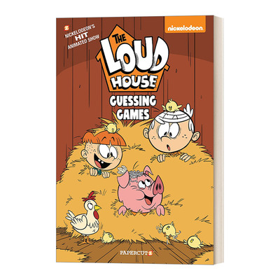The Loud House 14: Guessing Games 喧闹一家亲14 漫画小说