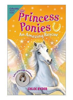 英文原版 Princess Ponies 5 An Amazing Rescue 公主小马5 儿童奇幻魔法章节书 Chloe Ryder 英文版 进口英语原版书籍