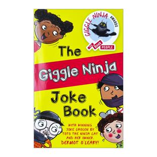 英文原版 The Giggle Ninja joke book 咯咯笑忍者笑话书 双关语 短笑话 谜语 脑筋急转弯 儿童趣味读物 英文版 进口英语原版书籍