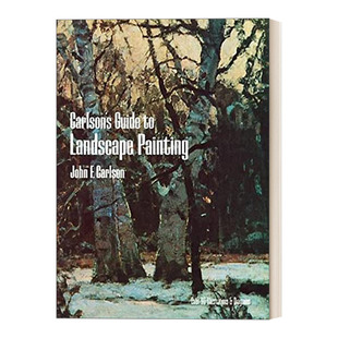 艺术学生指南书 美术读物 进口英语书籍 Painting 卡尔森山水画指南 Landscape Guide Carlson 英文原版