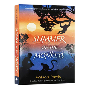 猴子的夏天 Summer of the Monkeys 英文原版儿童文学小说 进口英语课外阅读书籍